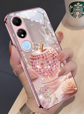 水晶苹果适用荣耀Play9c手机壳新款Play9Tpro手机壳防摔play8Tpro/8Tplay7t/6t/5t/4t小众活力版全包简约女款