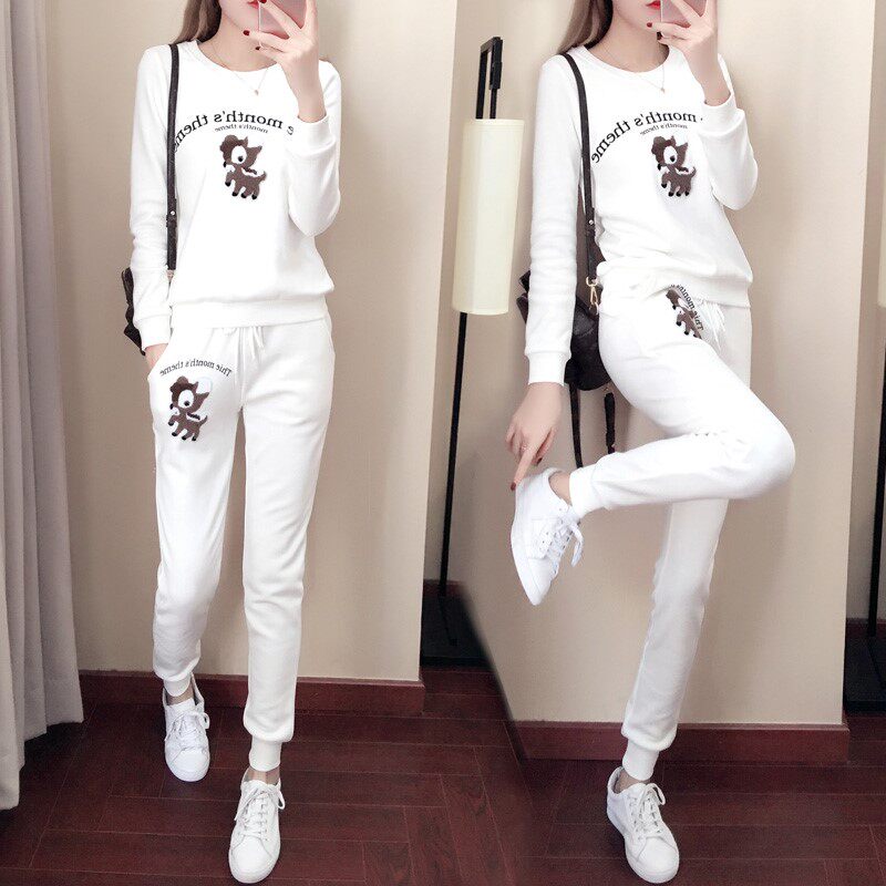 休闲运动服套装女秋冬2020新款韩版时尚宽松加绒加厚卫衣两件套潮|msdalam kategori haiwan peliharaan/makanan haiwan dan bekalan, Haiwan pakaian dan aksesori, haiwan pakaian/baju hujan - dari Buy2taobao.com untuk memberikan perkhidmatan ejen Taobao profesional membeli