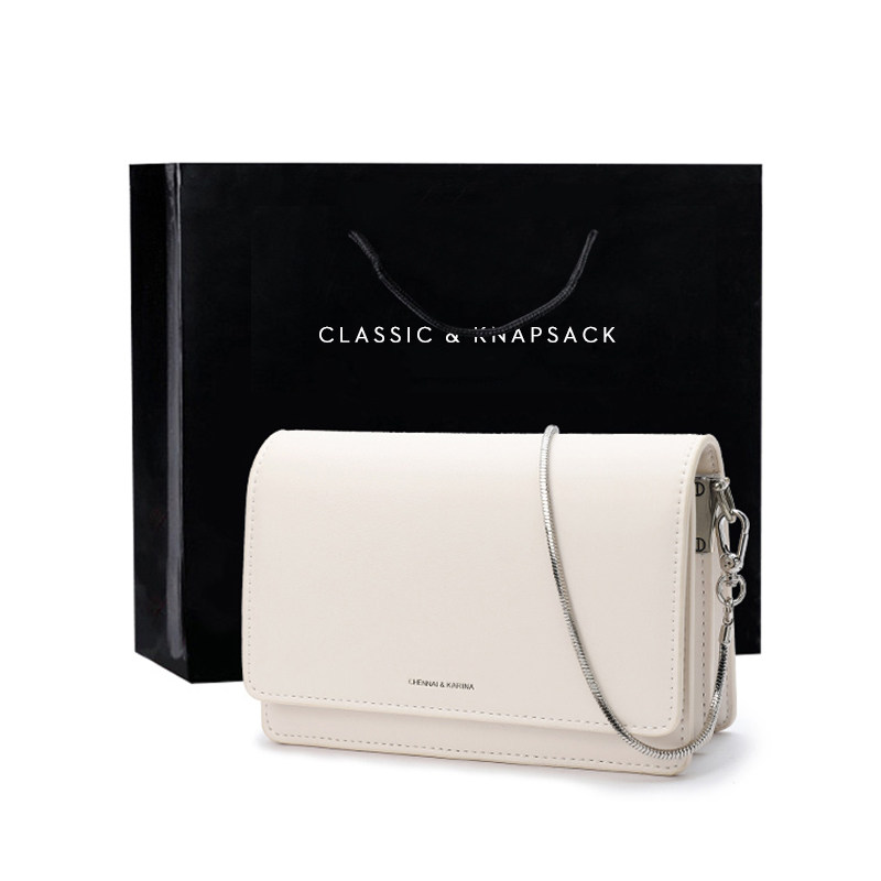 包包女包2020新款潮蛇骨链条挎包小ck包女官网限定洋气单肩小方包