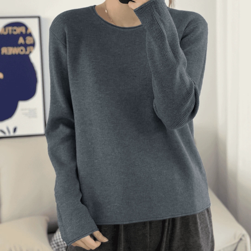 爆款毛衣女秋冬2026年新款流行百搭显瘦长袖针织打底衫女圆领上衣