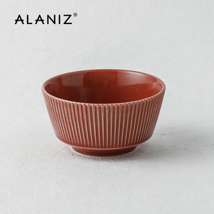 alaniz南兹陶川系列陶瓷碗家用饭碗韩式新款大碗米饭碗吃饭专用碗