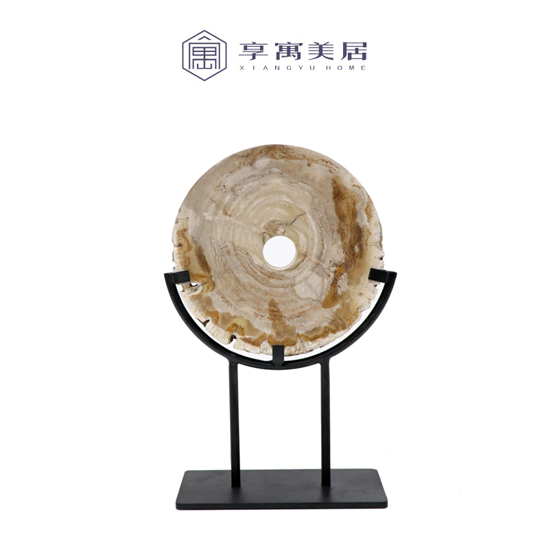 新中式风别墅设计师成列玄关柜