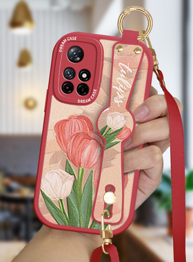 清雅适用红米note11手机壳红米note13pro手机套note12防摔k60男女k50全包k40新款k30斜挎note10硅胶软壳9挂绳