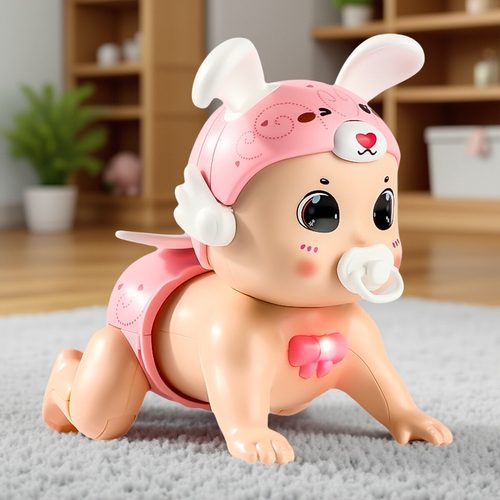 升级站立爬娃学说话录音玩具