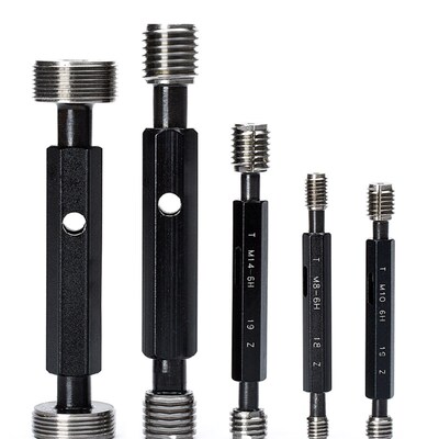 新款螺纹塞规M8f7.2 M87.5 M87*3.5*3*2.5*2*1.5*1.25 6H LH左现