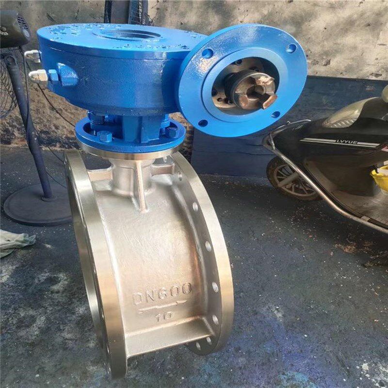 D343W-10P DN50 法兰不C锈钢蝶阀 大口径不锈钢三偏心蝶阀