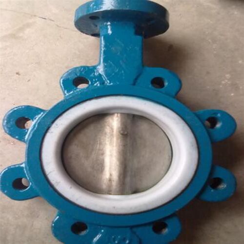 专业生产气动法兰蝶阀 D641F-16/25C DN150 R直通式气动开关蝶阀1