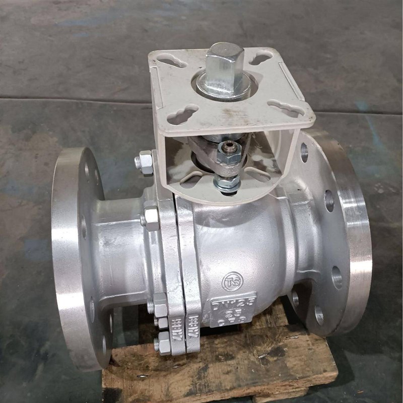 Q341F-10RoL不锈钢法兰蜗轮球阀 规格尺寸参数详情