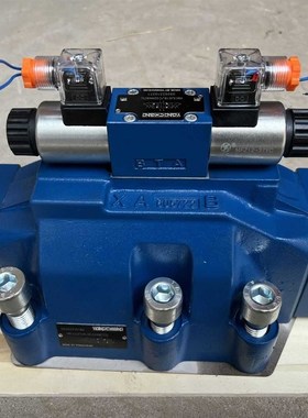 液压电液换向阀4WEH16E50BOxFEG24W220NET液控阀力士乐换向阀总成