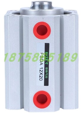 菲特气动薄型气缸FSDA25X5X10X15Xx20X25X30X35X40X45X50X55X60X7