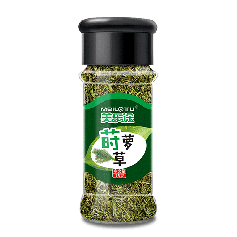 莳萝草16g家用沙拉牛排意面三文鱼调料莳萝叶西餐调味香料