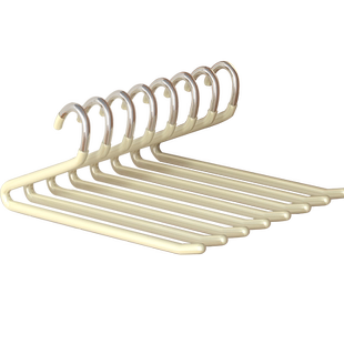 鹅型裤架挂裤子专用衣架家用无痕裤夹晾防滑鹅形Z字衣柜收纳神器