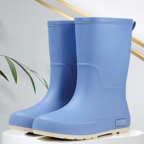新款雨鞋女士高筒雨靴中筒防滑
