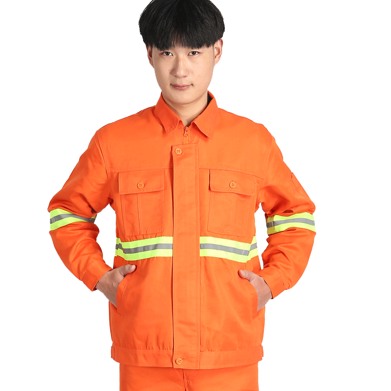 环卫工人衣服环卫长袖套装工作服保洁清洁反光衣环卫工服园林绿化