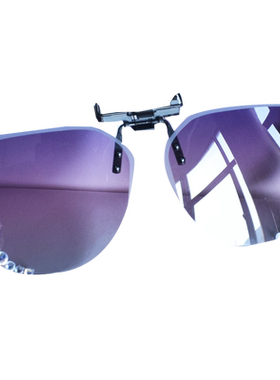 近视眼镜夹片 镶钻太阳镜圆脸大脸显瘦墨镜韩版夹片瘦脸遮阳