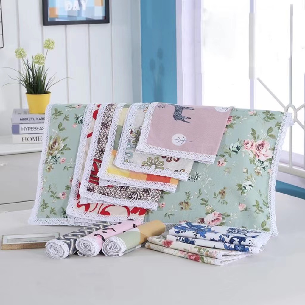 印花老粗布枕巾成人枕巾