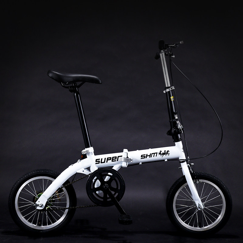 16寸14寸折叠迷你超轻便携成人儿童学生男女款小轮变速碟刹自行车