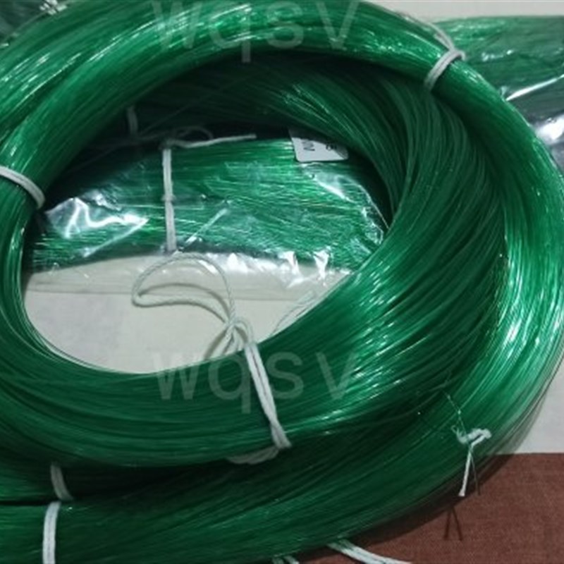 03l2毫米胶丝高強度尼龙线锦单丝胶丝网丝主线海钓线墨绿颜色线