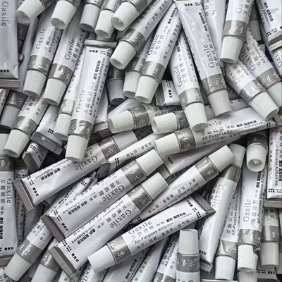 小支玻璃胶厨卫防水防霉中性密封胶免胶枪马桶门窗透明硅胶