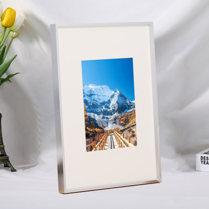 裱画框520片53*38拼图1000片50*75相框收纳框架铝合金简约拼图框