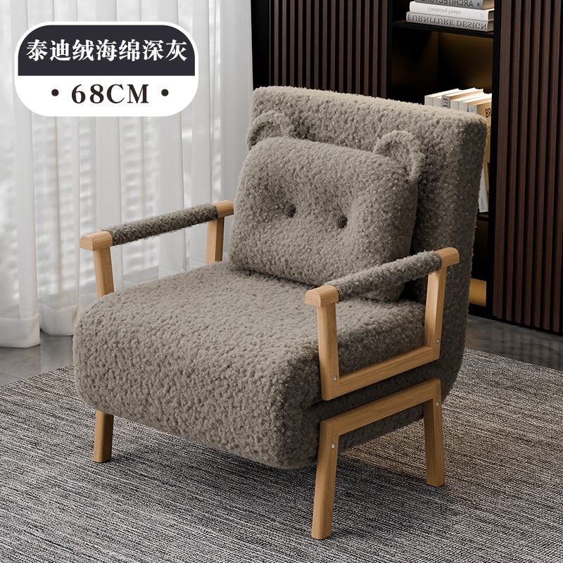 办公室午休午睡折叠床成人家用可折叠两用小户型沙发床单人床