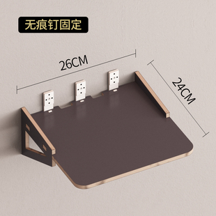 投影仪支架墙上横装壁挂床头托盘置物架免打孔吊架路由器放置架子