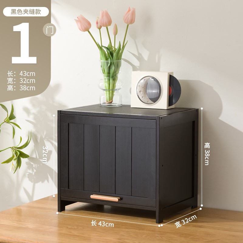 书架落地置物架靠墙边窄侧小立柜子客厅夹缝收纳杂物桌旁简易储物