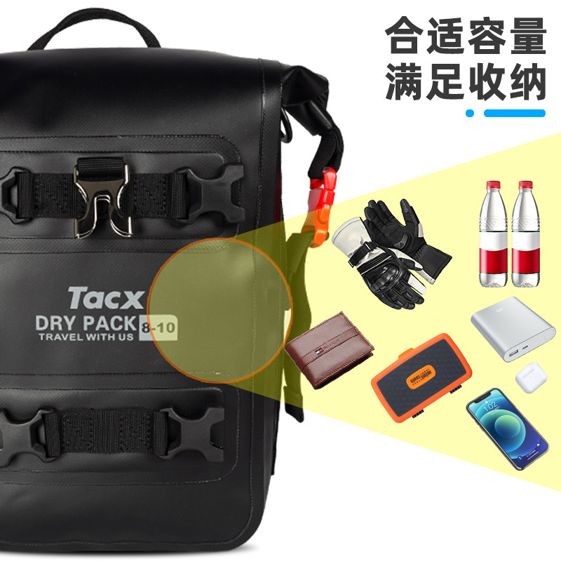 防暴雨摩托车通用多功能护杠包防水边包雨衣包机车侧包摩旅挂包