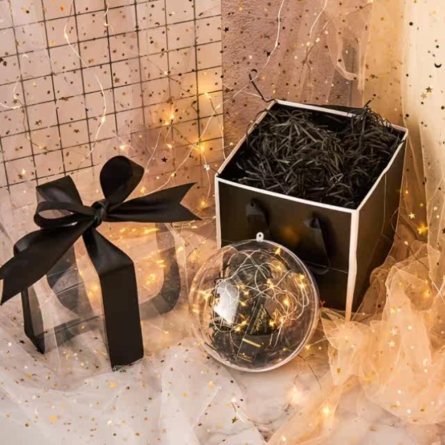 生日礼物盒透明圆球伴手礼盒口红包装盒空盒子礼品盒创意大号韩版在类目 节庆用品/礼品, 糖盒/糖盒配件中 - 来自Buy2taobao.com提供专业的淘宝代购服务