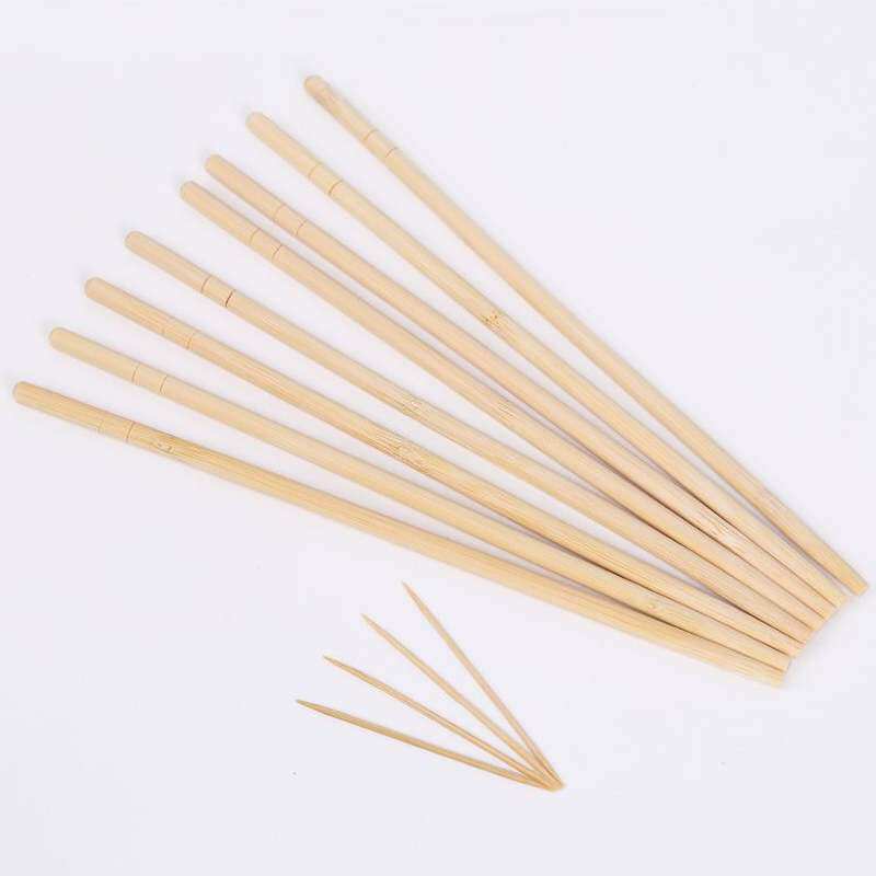 0/5.5mm一次性圆竹筷子精品牙签筷酒店快餐外卖餐具打包筷包邮