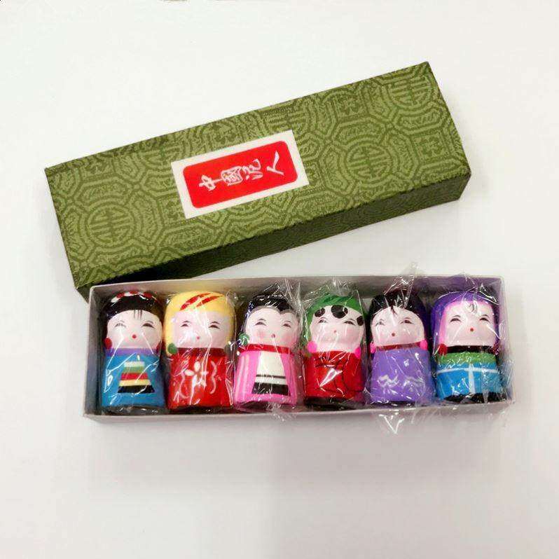 手工小泥人娃娃摆件少数名族传统工艺中国特色礼品礼物出国送老外