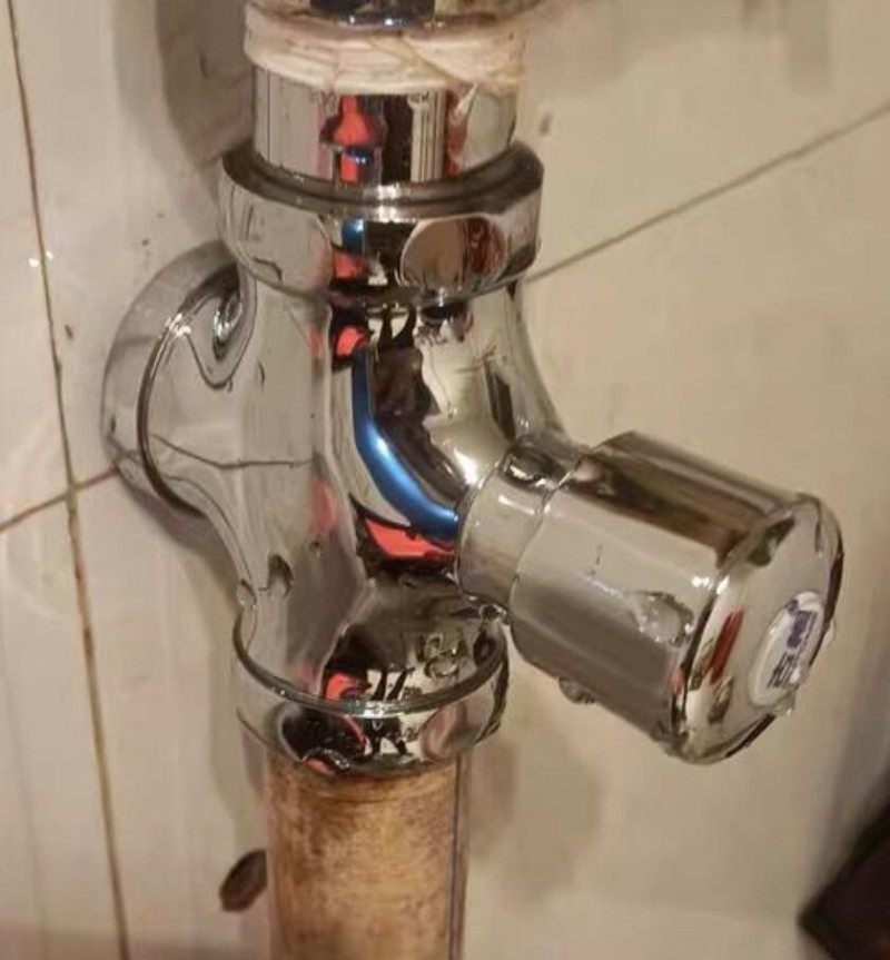 蹲便器手按冲洗阀厕所按压式延时黄铜铸造手动开关阀门大便冲水阀