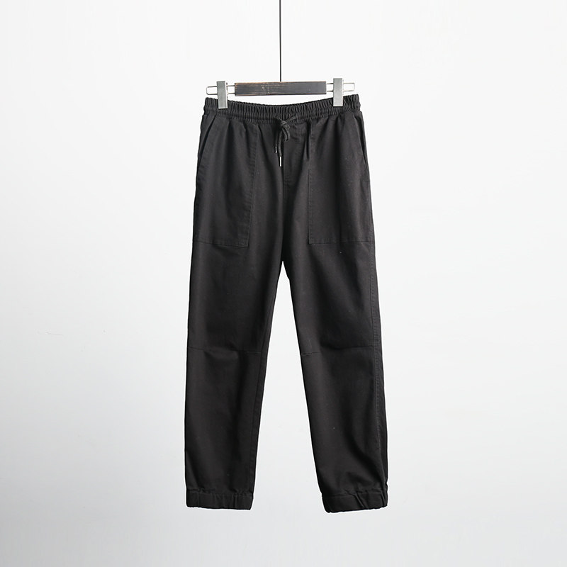 秋冬百搭休閑束腳褲收腳褲黑小腳褲寬松彈性 進口貢緞彈力貢緞！在類目 男裝, 休閒褲中 - 來自Buy2taobao.com提供專業的淘寶代購服務