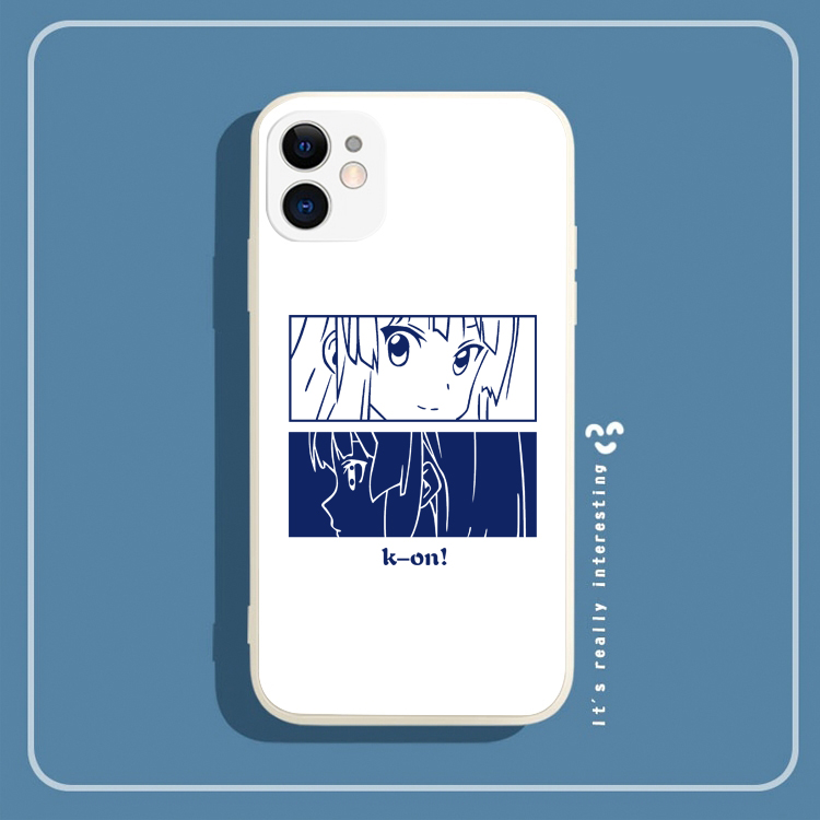 轻音少女秋山澪手机壳iPhone15promax适用13Pro苹果14XSMAX液态硅胶iqooneo8华为mate60荣耀50一加11三星S23u