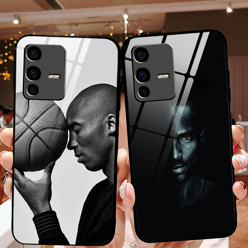 vivos12手机壳科比新款s12pro篮球nba黑曼巴布莱恩特玻璃壳个性创意S12保护套男女全包防摔欧美