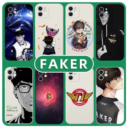 FAKER手机壳iPhone13华为mate40pro苹果14promax小米12SKT英雄联盟oppo蜗壳LOL大魔王vivo李相赫x同款xr适用p