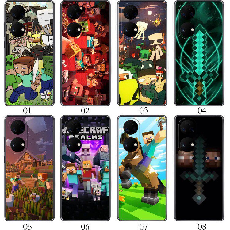 我的世界 苦力怕 适用 红米 Note 11/11T Pro +/11r/note10/Note 9/一加 Ace/10/9 RT/9R/8T/12/note9手机壳