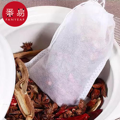 pq801_J茶包袋小包装袋装煲药茶叶调料卤料袋无纺纱布香料一次性