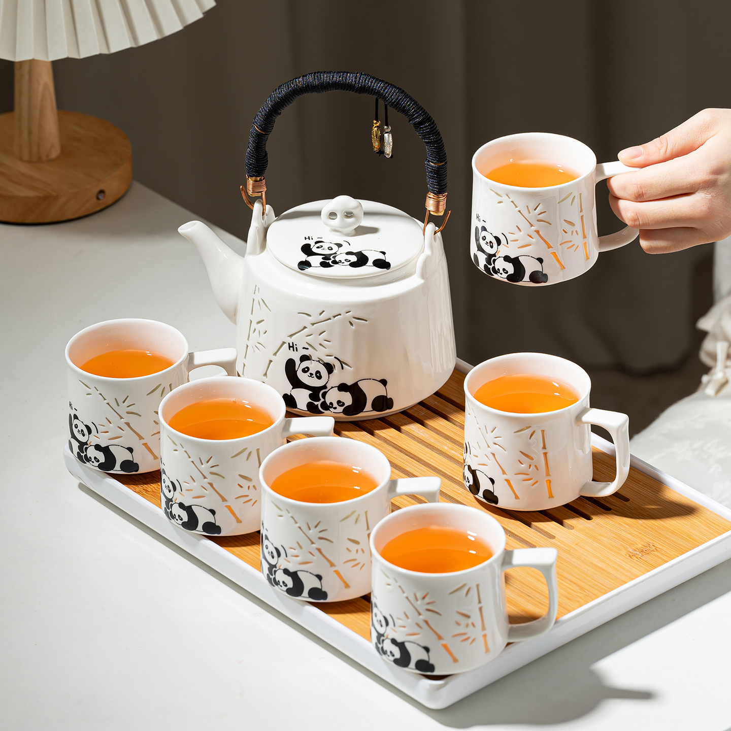 玲珑功夫茶具套装家用2025新款