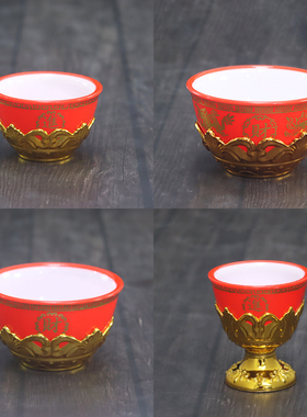 缘情传塑料礼佛祠堂供奉摆件