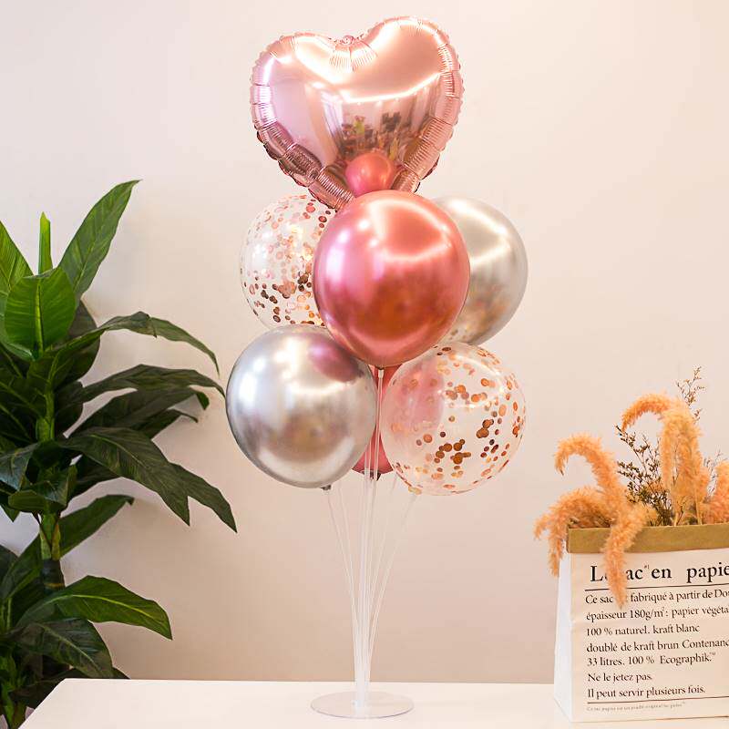 桌飘气球装饰开业气氛桌面爱心摆件生日派对婚房节日立柱场景布置|ruв категории фестиваль товаров/подарок, творческие подарки, 发光气球 - от Buy2taobao.com для оказания профессиональной услуги покупки агента Taobao