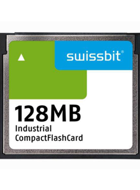 SFCF0128H1BK1MT-C-MS-553-SMA MEM CARD COMPACTFLASH 128MB SLC