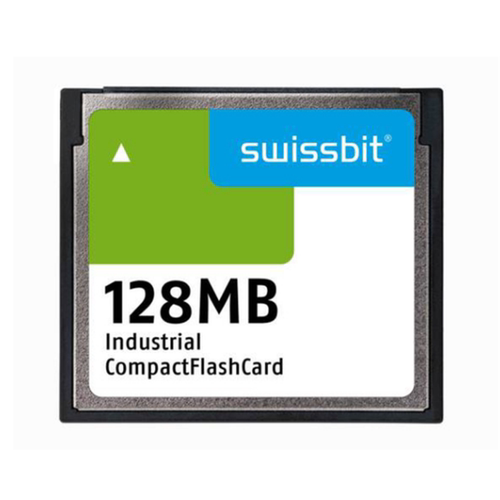 SFCF0128H1BK1MT-I-MS-553-SMA MEM CARD COMPACTFLASH 128MB SLC