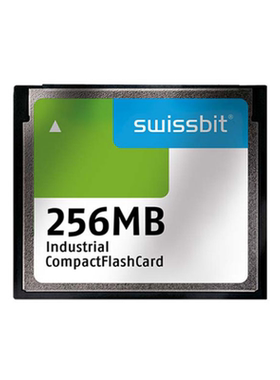 SFCF0256H1BK1MT-I-MS-553-SMA MEM CARD COMPACTFLASH 256MB SLC