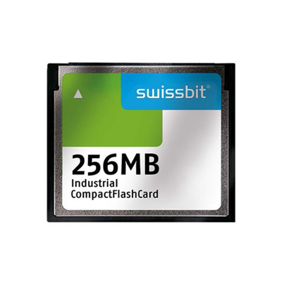 SFCF0256H1BK1MT-I-MS-553-SMA MEM CARD COMPACTFLASH 256MB SLC