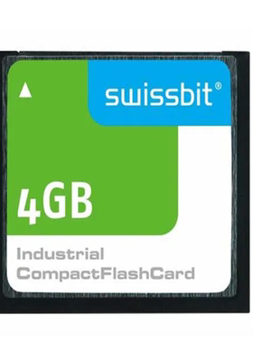 SFCF4096H1BK2MT-I-QP-553-SMA MEMORY CARD COMPACTFLASH 4GB SL