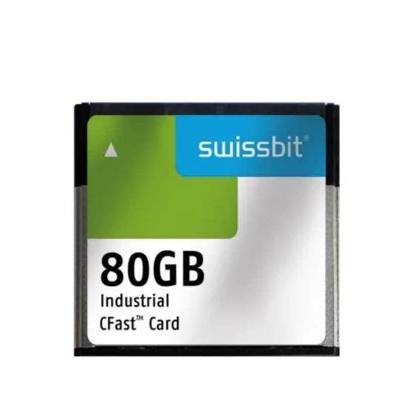 SFCA080GH1AO1TO-I-8C-21P-STD INDUSTRIAL CFAST CARD F-86 80