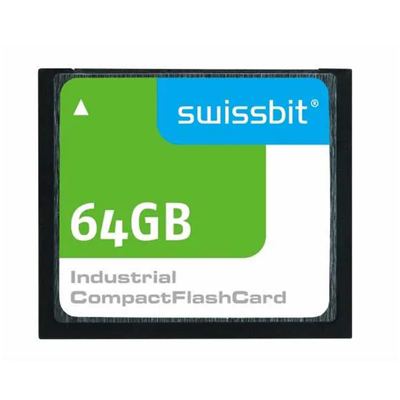 SFCF064GH1AF4TO-I-LT-52P-STD MEM CF CARD 64GB FLASH PSLC
