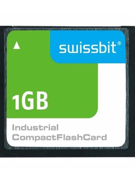 SFCF1024H1BK2TO-I-MS-553-SMA MEMORY CARD COMPACTFLASH 1GB SL