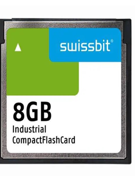 SFCF8192H1BK4MT-I-QT-553-SMA MEMORY CARD COMPACTFLASH 8GB SL